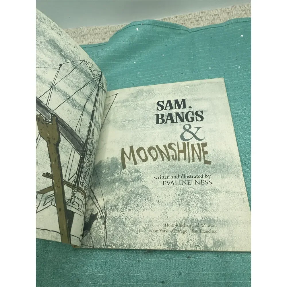 Sam, Bangs and Moonshine by Evaline Ness (1966 Paperback)